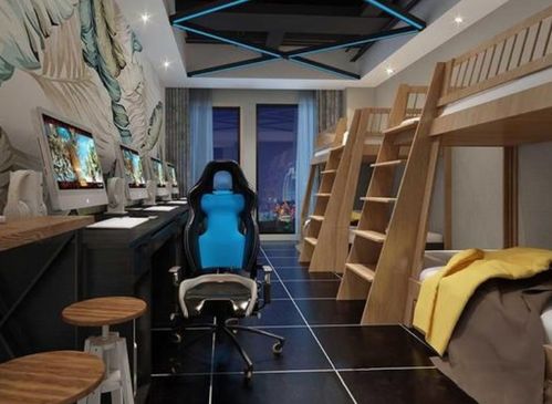 电竞酒店五黑房的秘密 为何五台电脑却只有四张床？